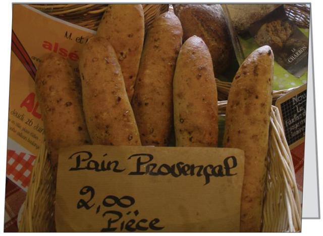 French Bread Notecard Large